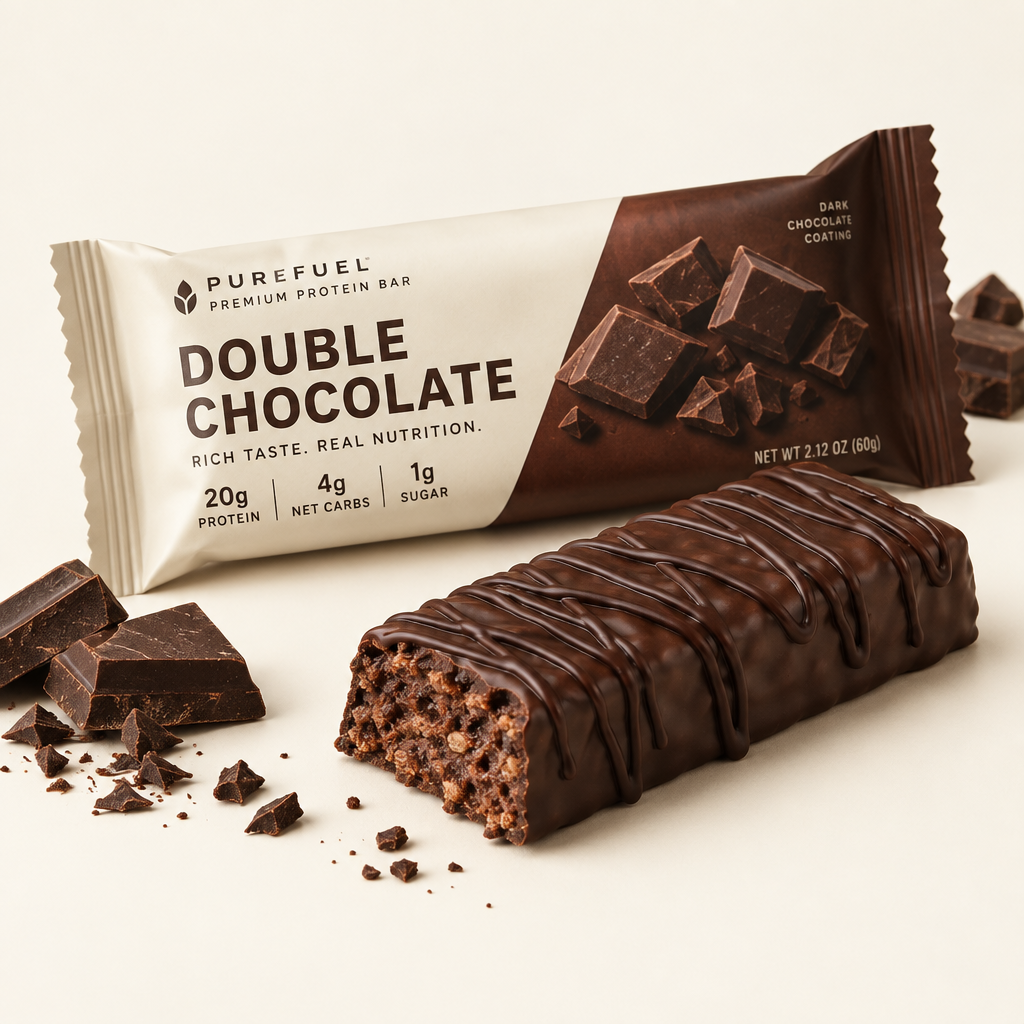 Double Chocolate Protein Bar