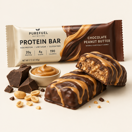 Chocolate Peanut Butter Protein Bar